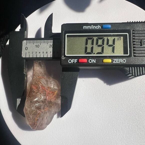 Golden Rutilated Quartz Crystal‎ Freeform (#5) - Picture 5 of 16